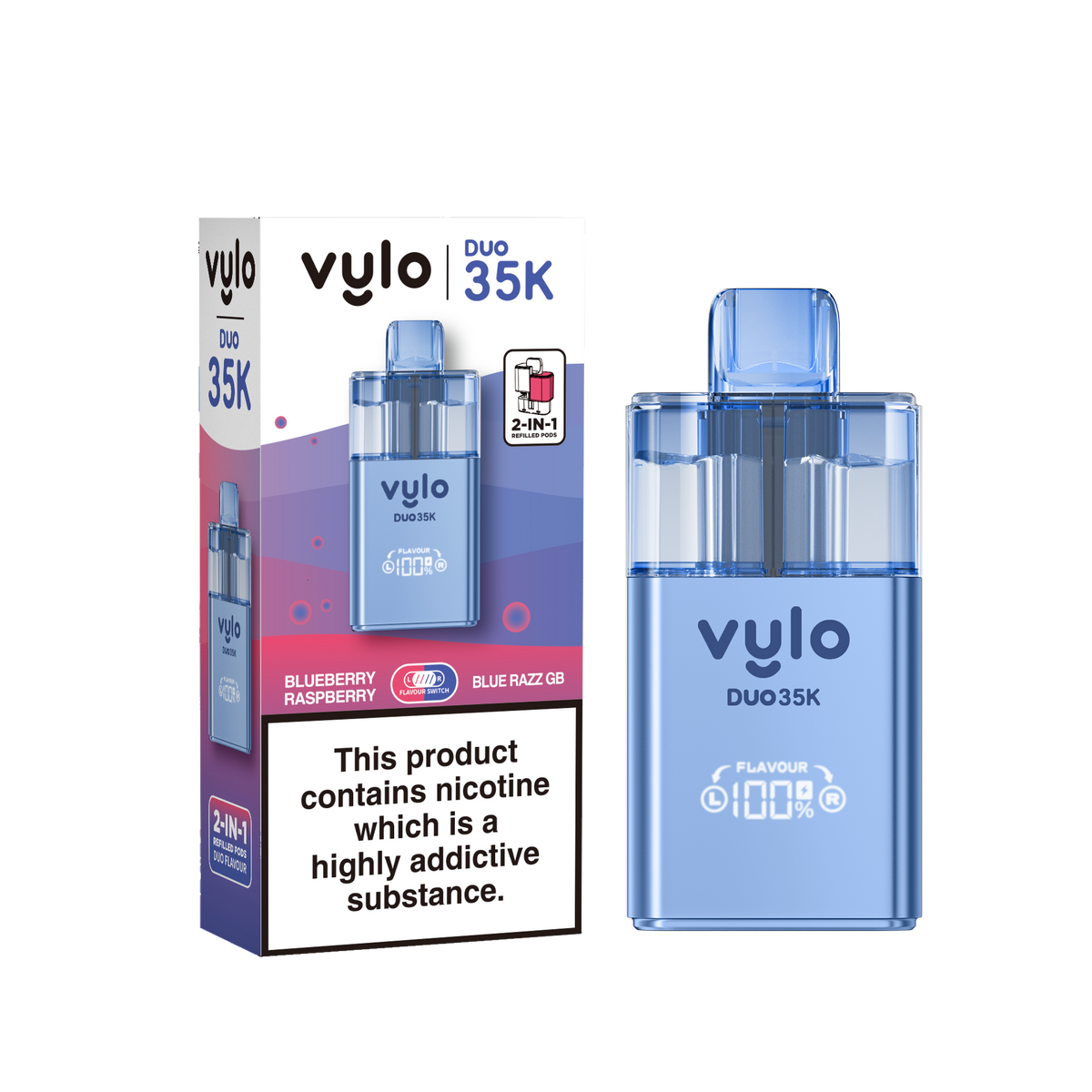 Vylo Duo 35k Prefilled Pod Kit Box of 5