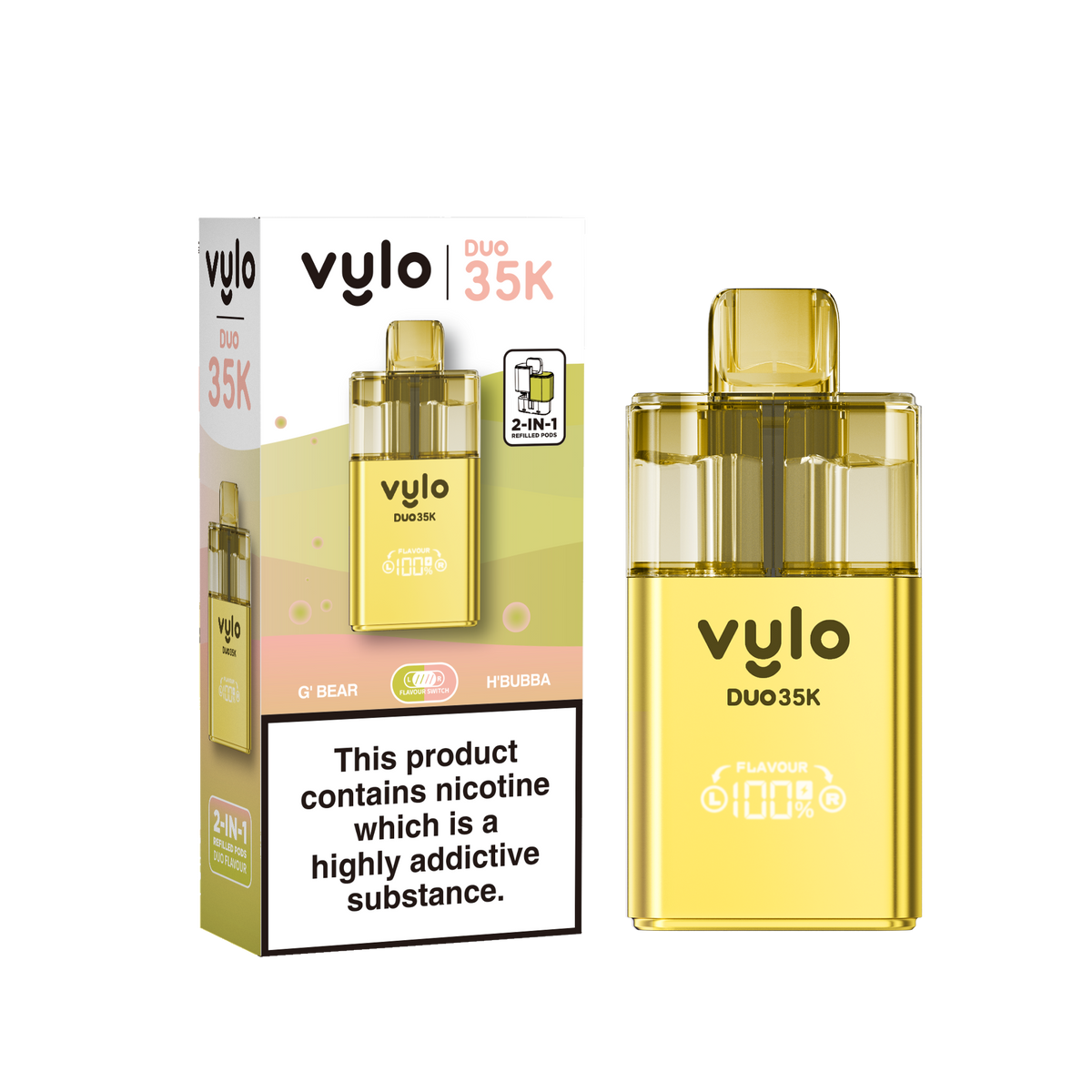 Vylo Duo 35k Prefilled Pod Kit Box of 5