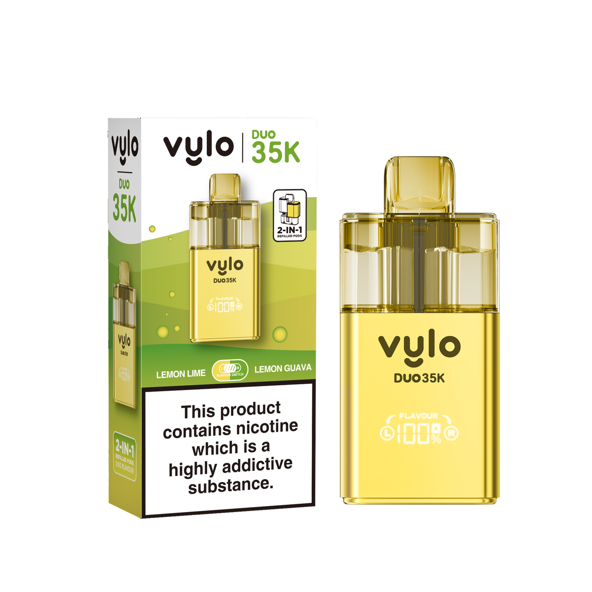 Vylo Duo 35k Prefilled Pod Kit Box of 5