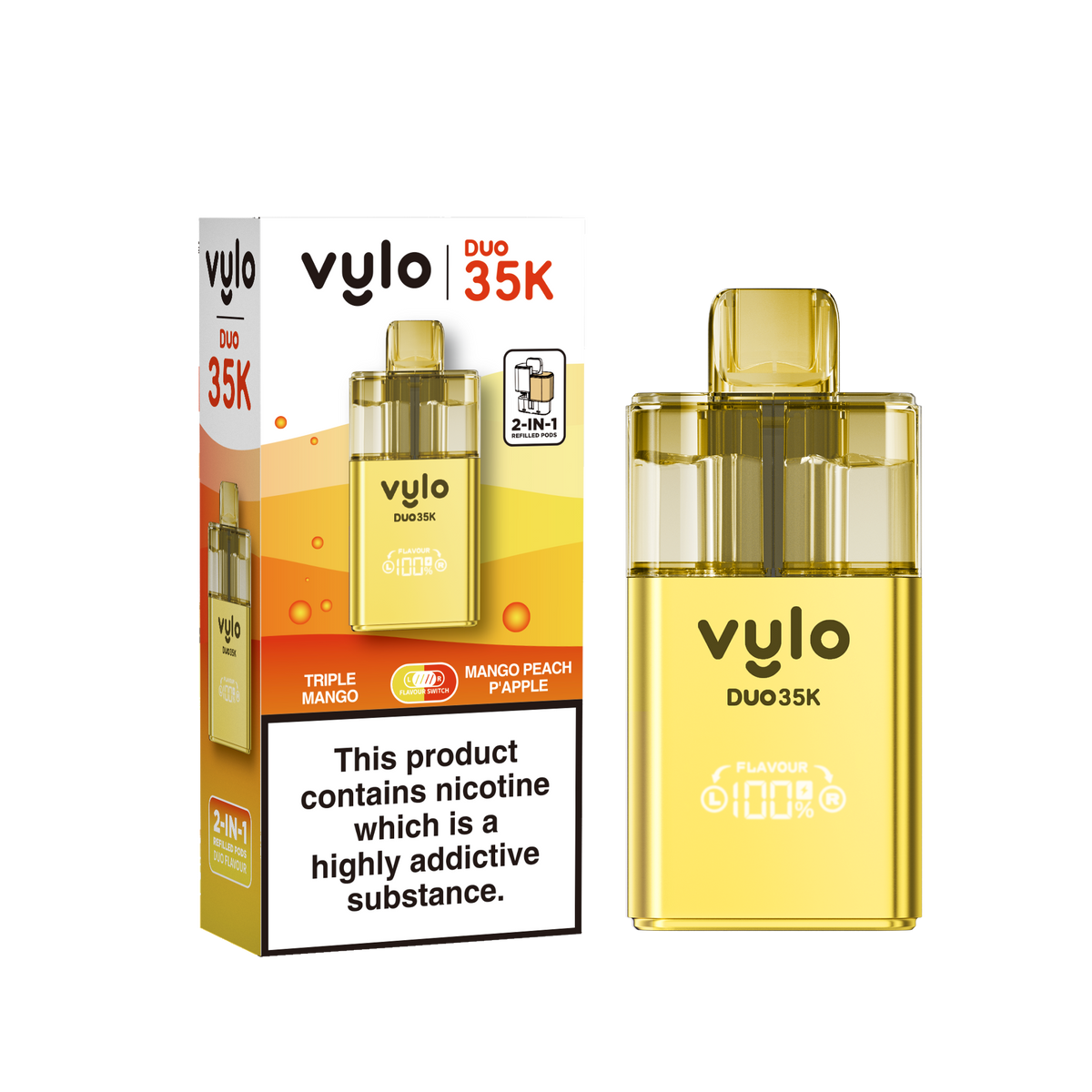 Vylo Duo 35k Prefilled Pod Kit Box of 5