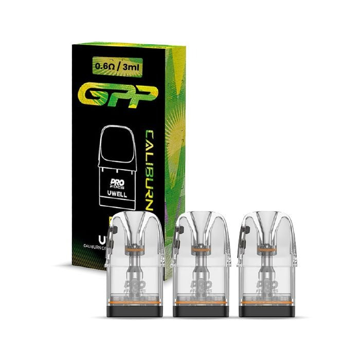Uwell Caliburn GPP Replacement Coil Cartridges Pack of 3 Uwell Caliburn GPP Replacement Coil Cartridges Pack of 3