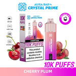 buy Aura Bar 10000 Disposable Vape By Crystal Prime - Pack of 5 at Wolfvapes.co.uk