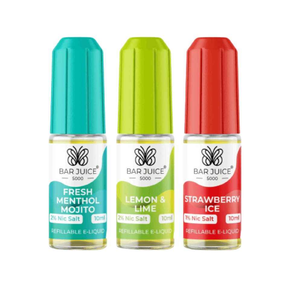 Bar Juice 5000 10ml Nic Salt - Pack of 10 - YD VAPE STORE