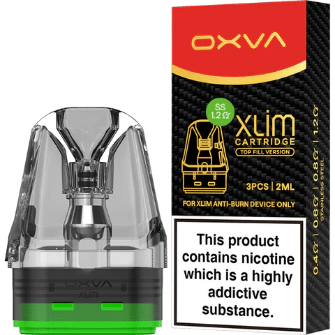 bulk wholesale OXVA Xlim SS Replacement Pods (Pack of 3) - 1.2 Ohm