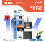 bulk wholesale The Bling 10k Pro Max Replacement Pods (BOX OF 5) - Blue Razz Cherry