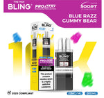 bulk wholesale The Bling 10k Pro Max Replacement Pods (BOX OF 5) - Blue Razz Gummy Bear