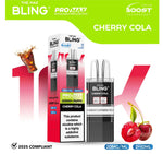 bulk wholesale The Bling 10k Pro Max Replacement Pods (BOX OF 5) - Cherry Cola
