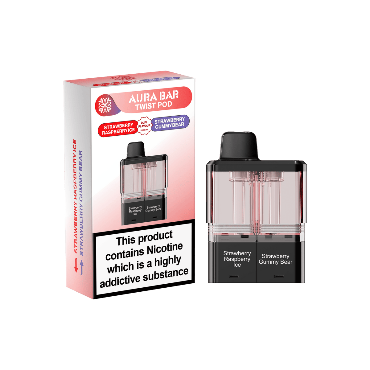 buy Aura Bar Twist 40k Replacement Pods at Wolfvapes.co.uk