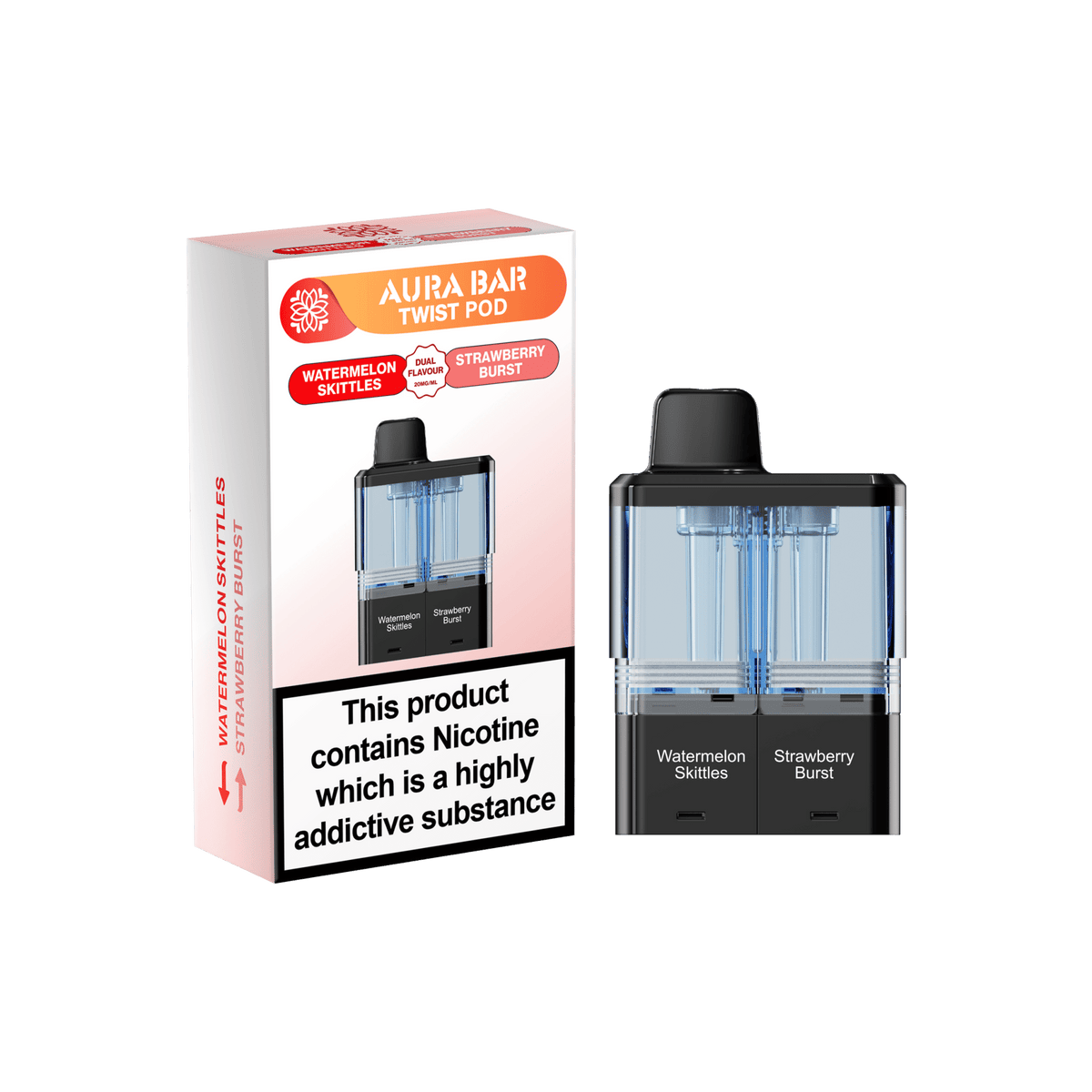 buy Aura Bar Twist 40k Replacement Pods at Wolfvapes.co.uk