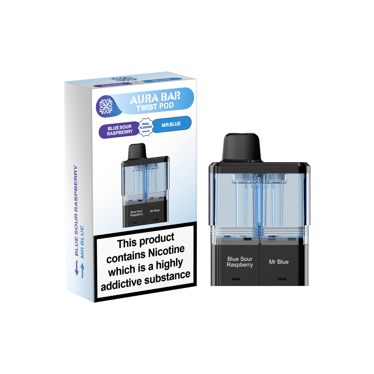 buy Aura Bar Twist 40k Replacement Pods at Wolfvapes.co.uk