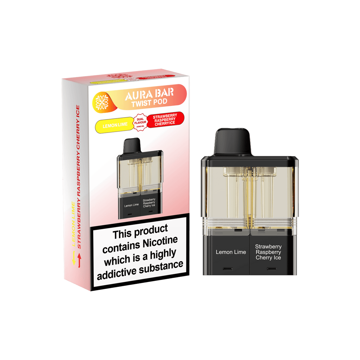 buy Aura Bar Twist 40k Replacement Pods at Wolfvapes.co.uk