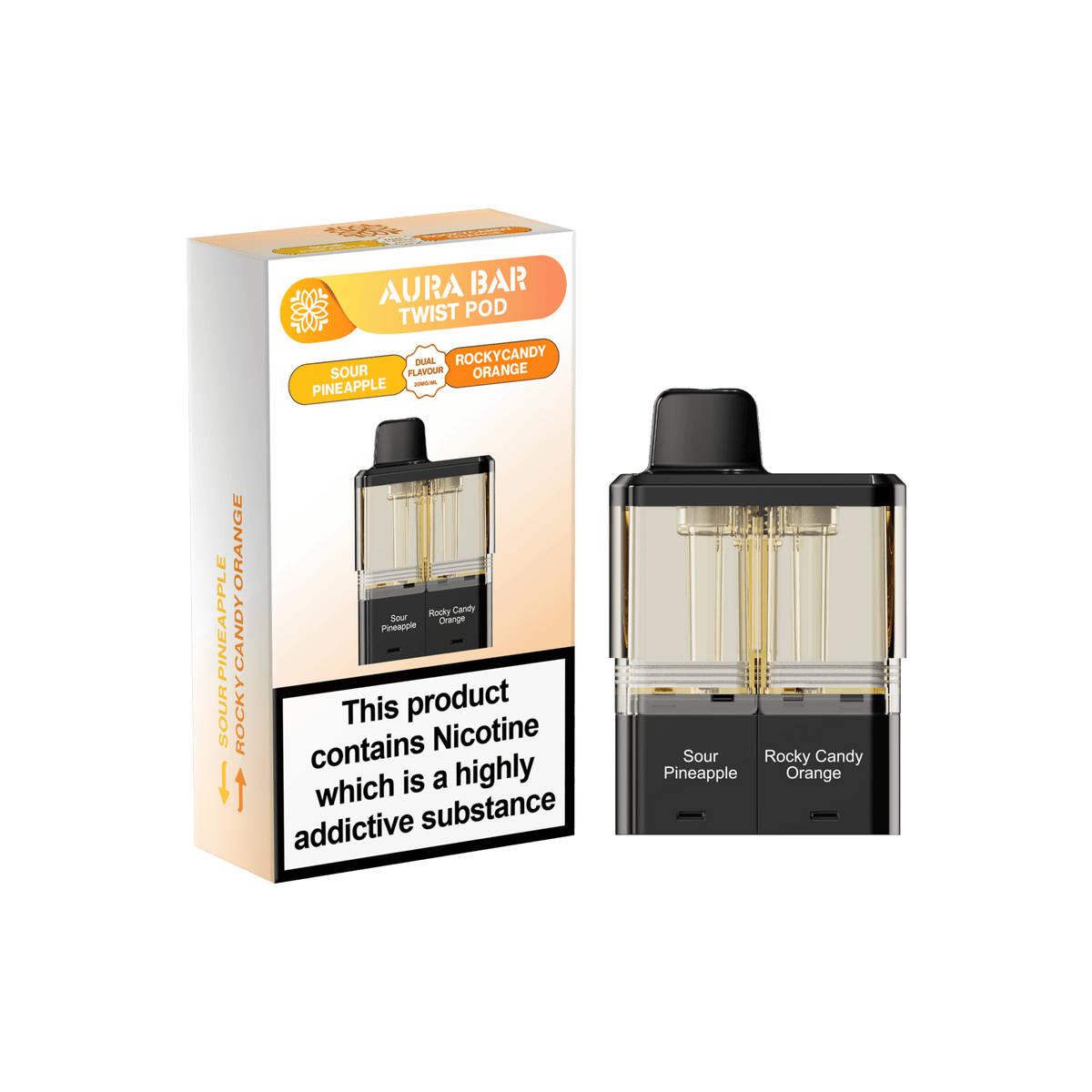 buy Aura Bar Twist 40k Replacement Pods at Wolfvapes.co.uk