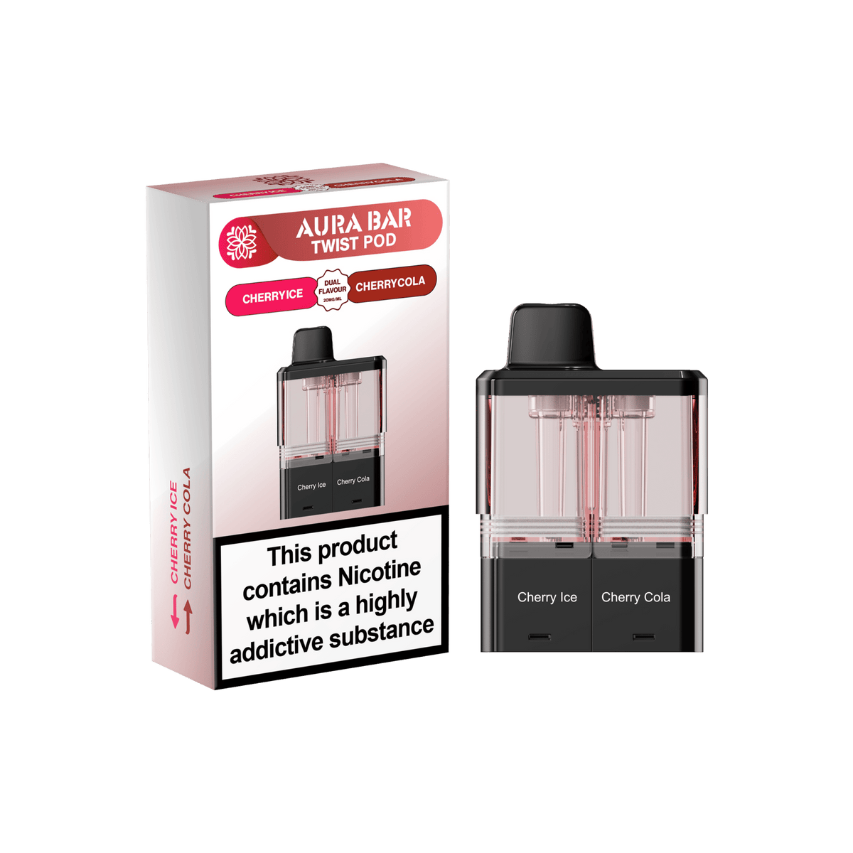 buy Aura Bar Twist 40k Replacement Pods at Wolfvapes.co.uk