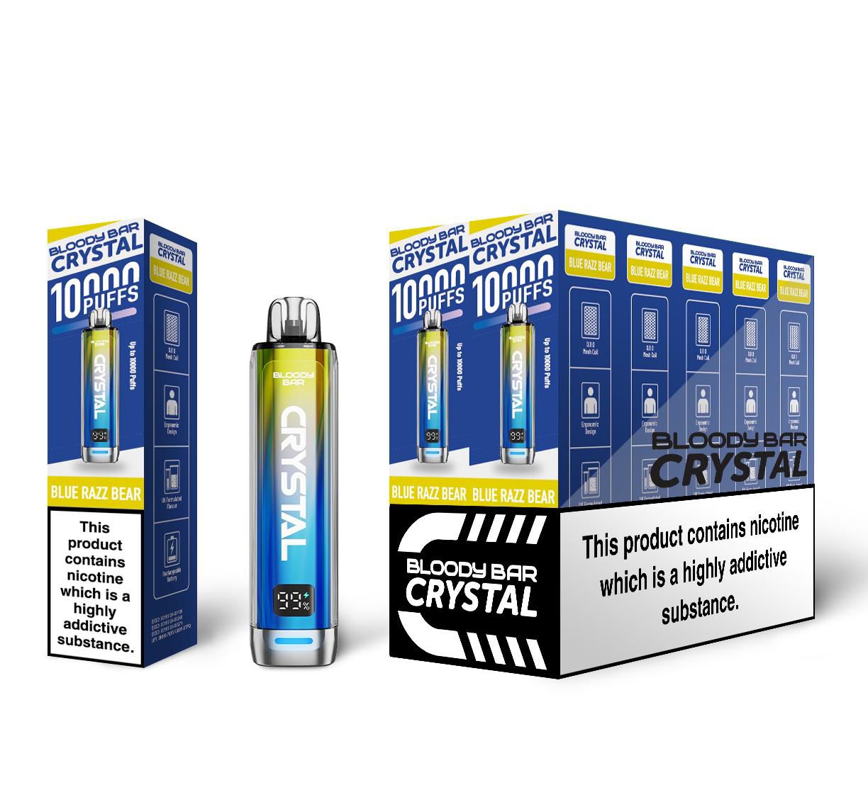 Bloody Bar Crystal 10K Vape Kit Bloody Bar Crystal 10K Vape Kit