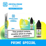 buy Crystal Prime 7000 Nic Salts 10ml E - liquids at Wolfvapes.co.uk