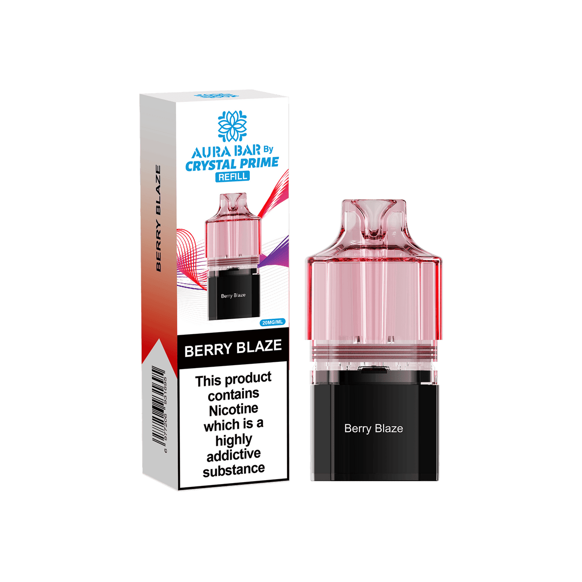 buy Crystal Prime Aura Bar 10k Replacement Pods at Wolfvapes.co.uk