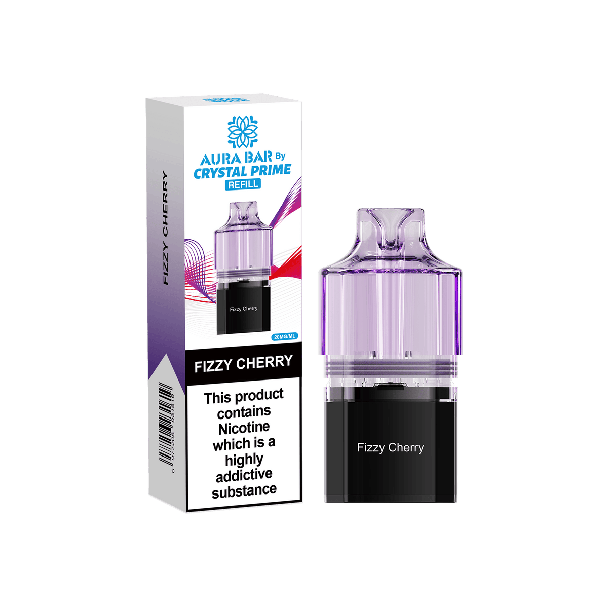 buy Crystal Prime Aura Bar 10k Replacement Pods at Wolfvapes.co.uk