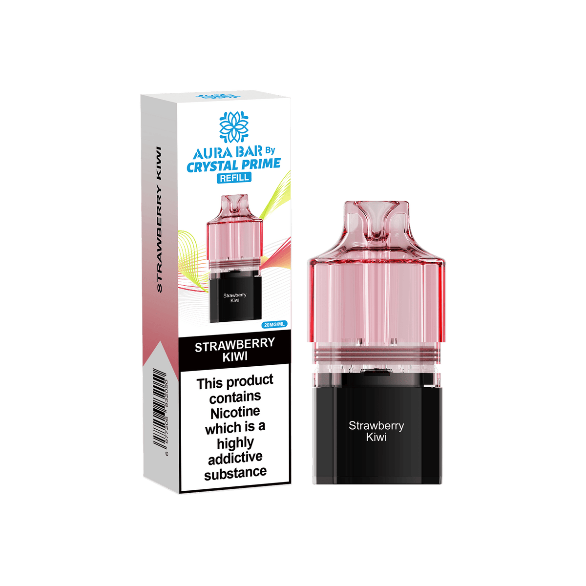 buy Crystal Prime Aura Bar 10k Replacement Pods at Wolfvapes.co.uk