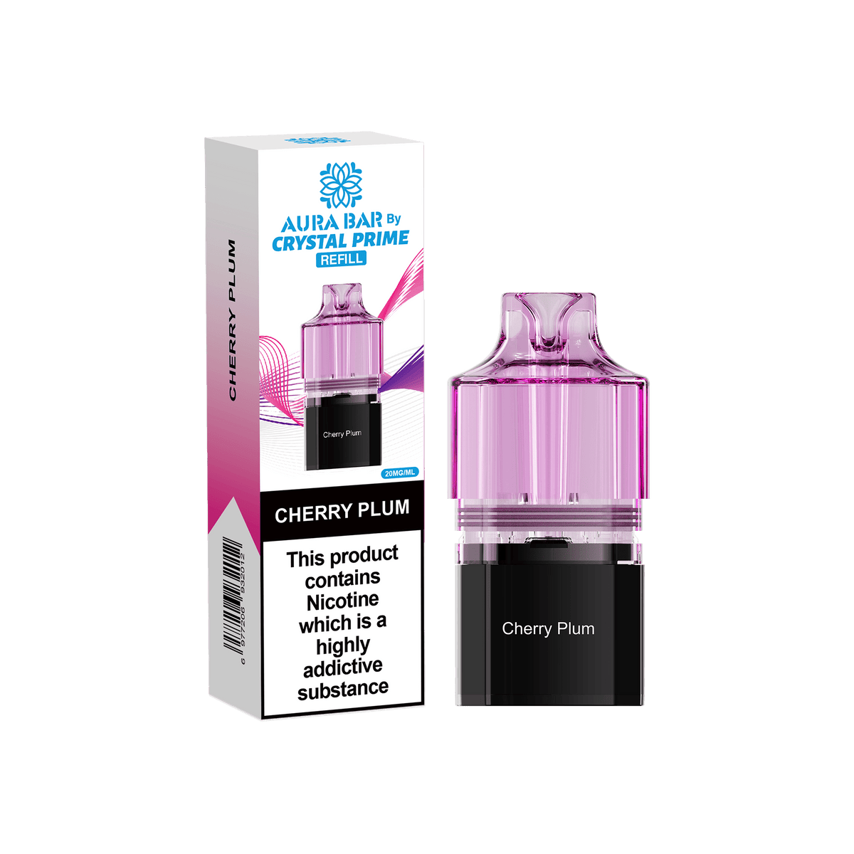 buy Crystal Prime Aura Bar 10k Replacement Pods at Wolfvapes.co.uk