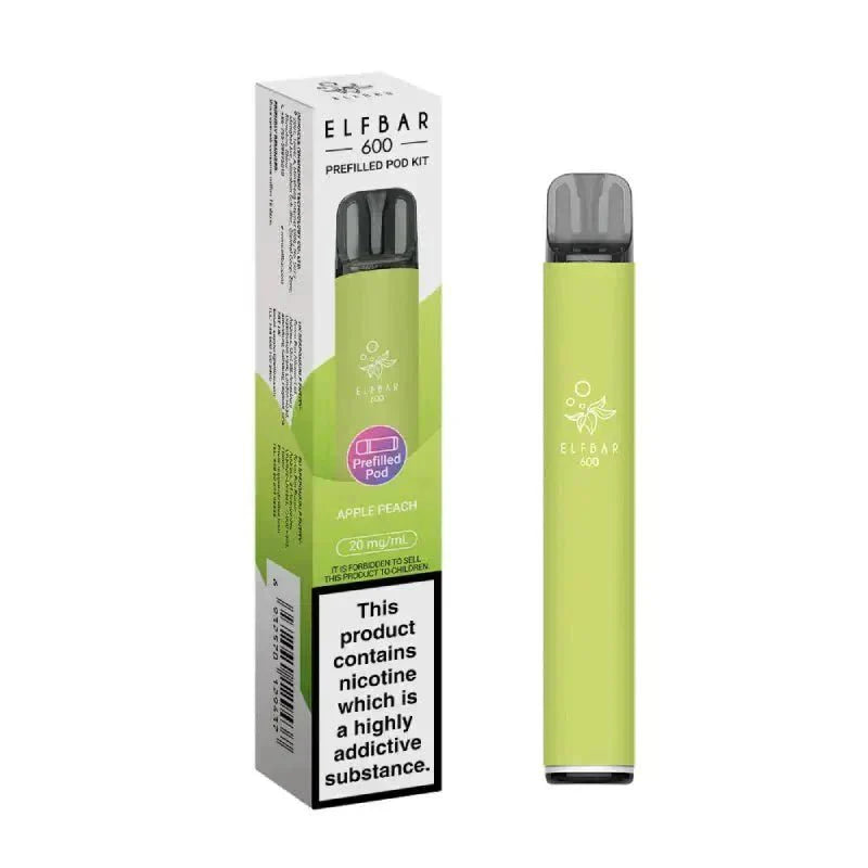 Elf Bar 600 Prefilled Pod Kit Box of 10 Elf Bar 600 Prefilled Pod Kit Box of 10