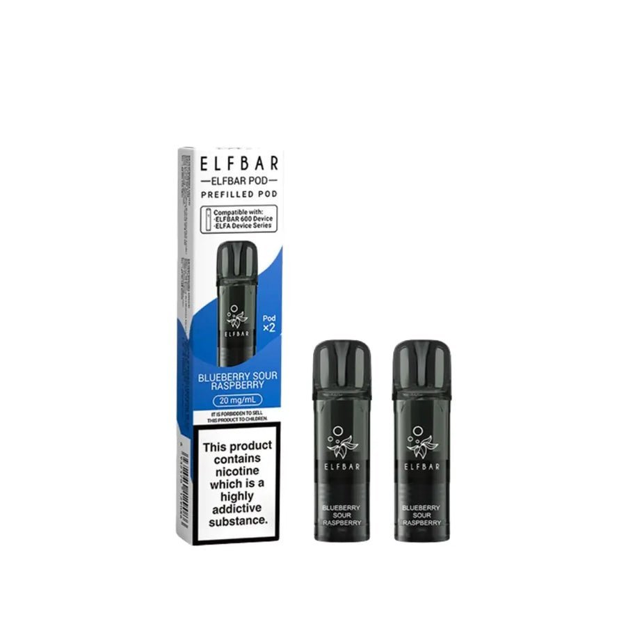 buy Elf Bar 600 Prefilled Replacement Pods Pack of 10 at Wolfvapes.co.uk