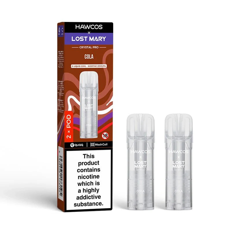 buy Hawcos x Lost Mary Crystal Pro Prefilled Pods at Wolfvapes.co.uk