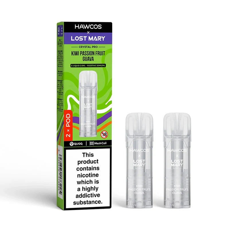 buy Hawcos x Lost Mary Crystal Pro Prefilled Pods at Wolfvapes.co.uk