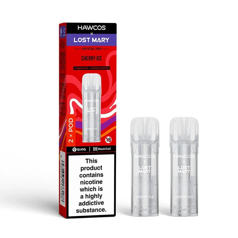 buy Hawcos x Lost Mary Crystal Pro Prefilled Pods at Wolfvapes.co.uk