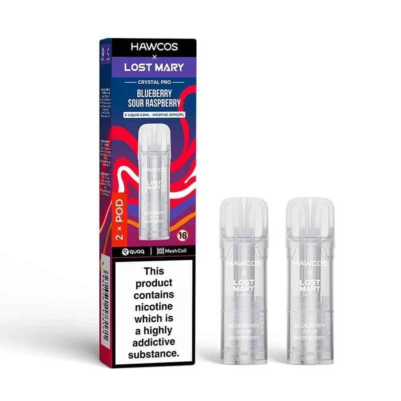 buy Hawcos x Lost Mary Crystal Pro Prefilled Pods at Wolfvapes.co.uk