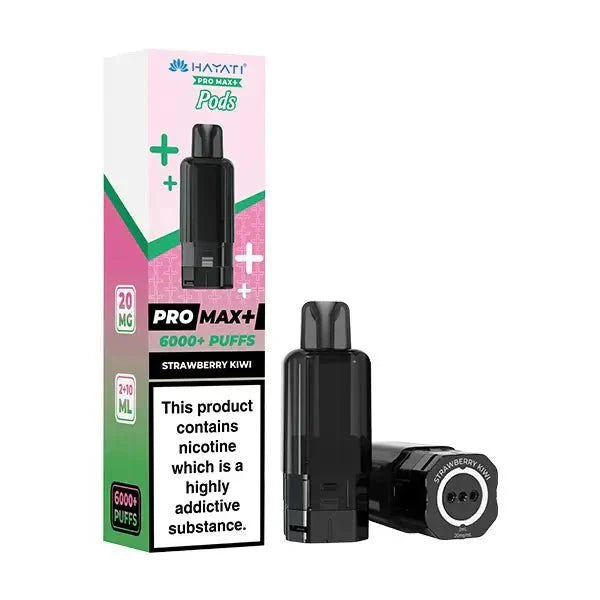 buy Hayati Pro Max Plus 6000 Prefilled Pods at Wolfvapes.co.uk