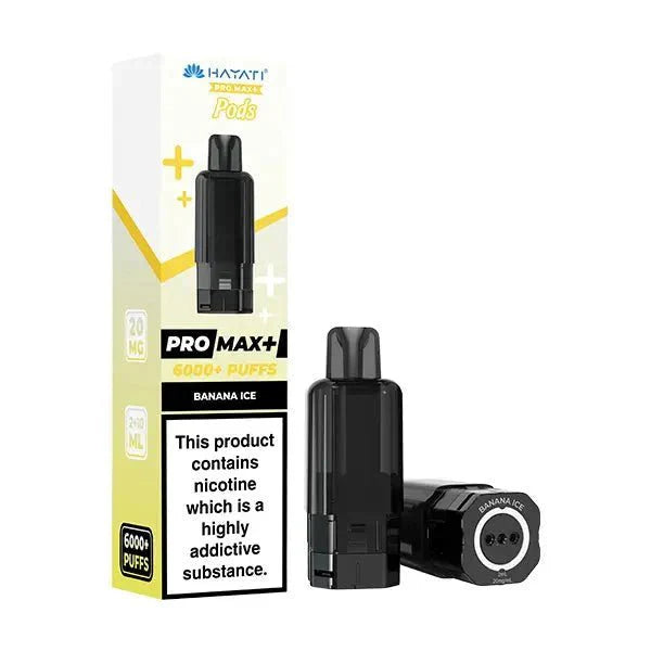 buy Hayati Pro Max Plus 6000 Prefilled Pods at Wolfvapes.co.uk