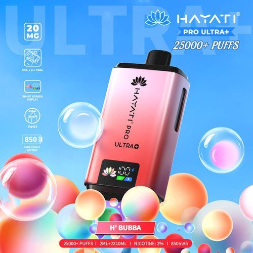 buy Hayati Pro Ultra Plus 25000 Disposable Vape at Wolfvapes.co.uk