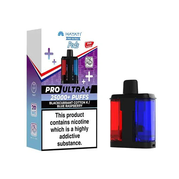 Hayati Pro Ultra Plus 25000 Replacement Pods (Box of 5) Hayati Pro Ultra Plus 25000 Replacement Pods (Box of 5)