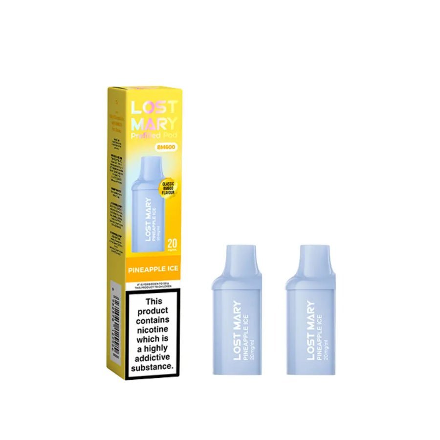 buy Lost Mary BM600 Replacement Pods Pack of 10 at Wolfvapes.co.uk