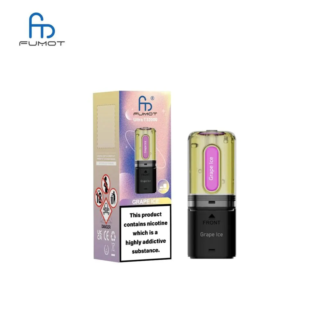 buy RandM Fumot T32000 Ultra Replacement Pods Pack of 5 at Wolfvapes.co.uk