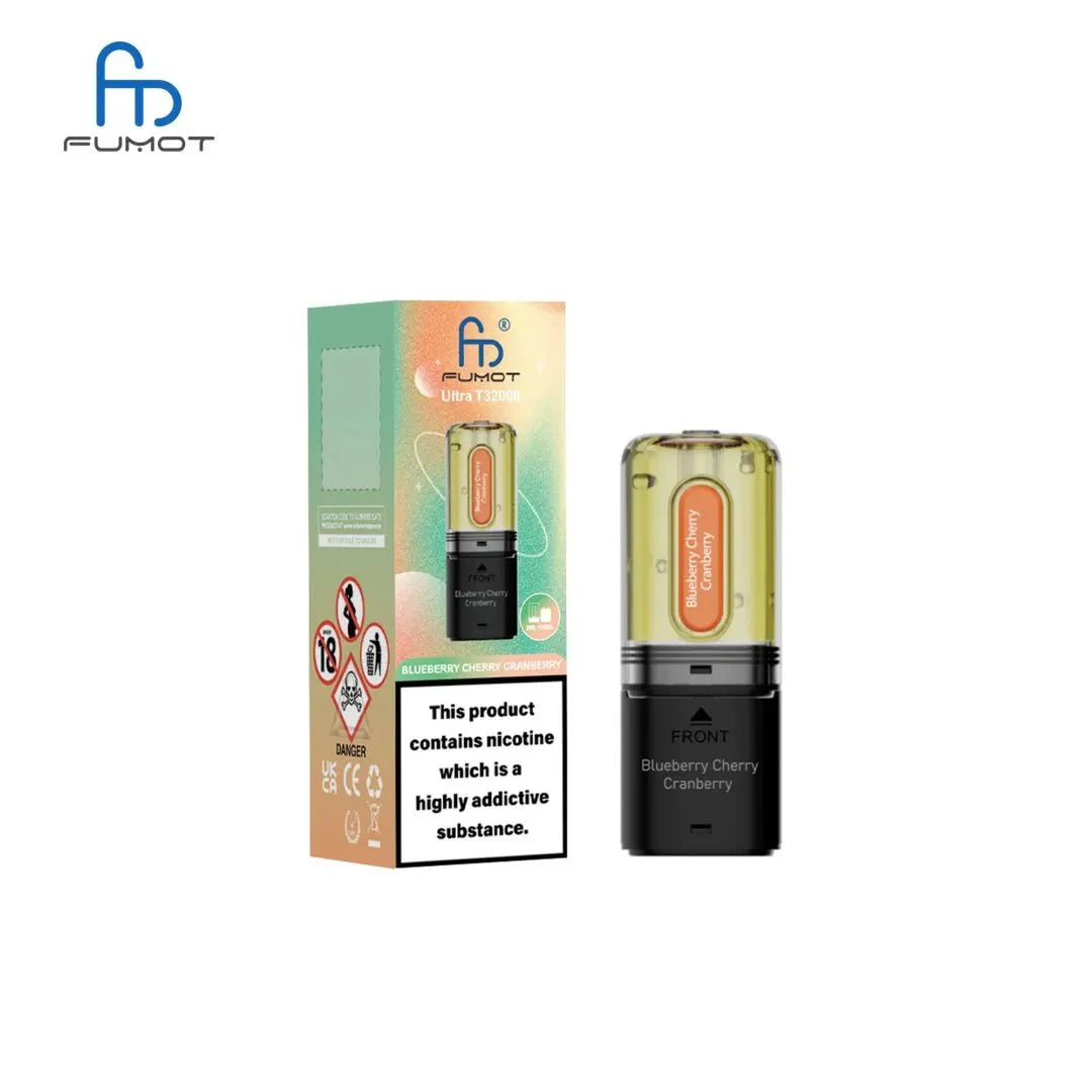 buy RandM Fumot T32000 Ultra Replacement Pods Pack of 5 at Wolfvapes.co.uk