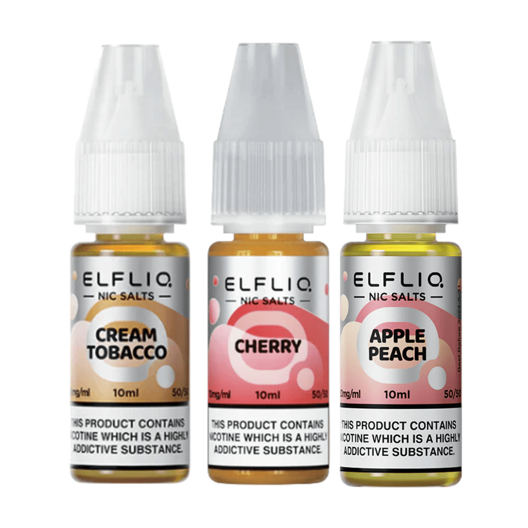 Elf Bar Elfliq Nic Salt 10ml E-liquids - Box of 10 - YD VAPE STORE Elf Bar Elfliq Nic Salt 10ml E-liquids - Box of 10 - YD VAPE STORE