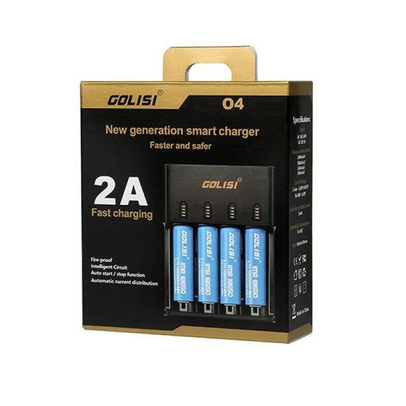 Golisi - O4 2A 4 - Bay Smart Fast Charger - YD VAPE STORE