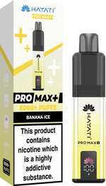 buy Hayati Crystal Pro Max+ 6000 Vape Kit Box of 10 at Wolfvapes.co.uk