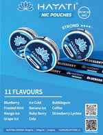 Hayati Nicotine Pouches Pack of 10 - Blueberry - vapeukwholesale