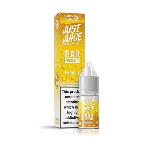 Just Juice Bar Nic Salt 10ml E-Liquid Box of 10 - Mcr Vape Distro