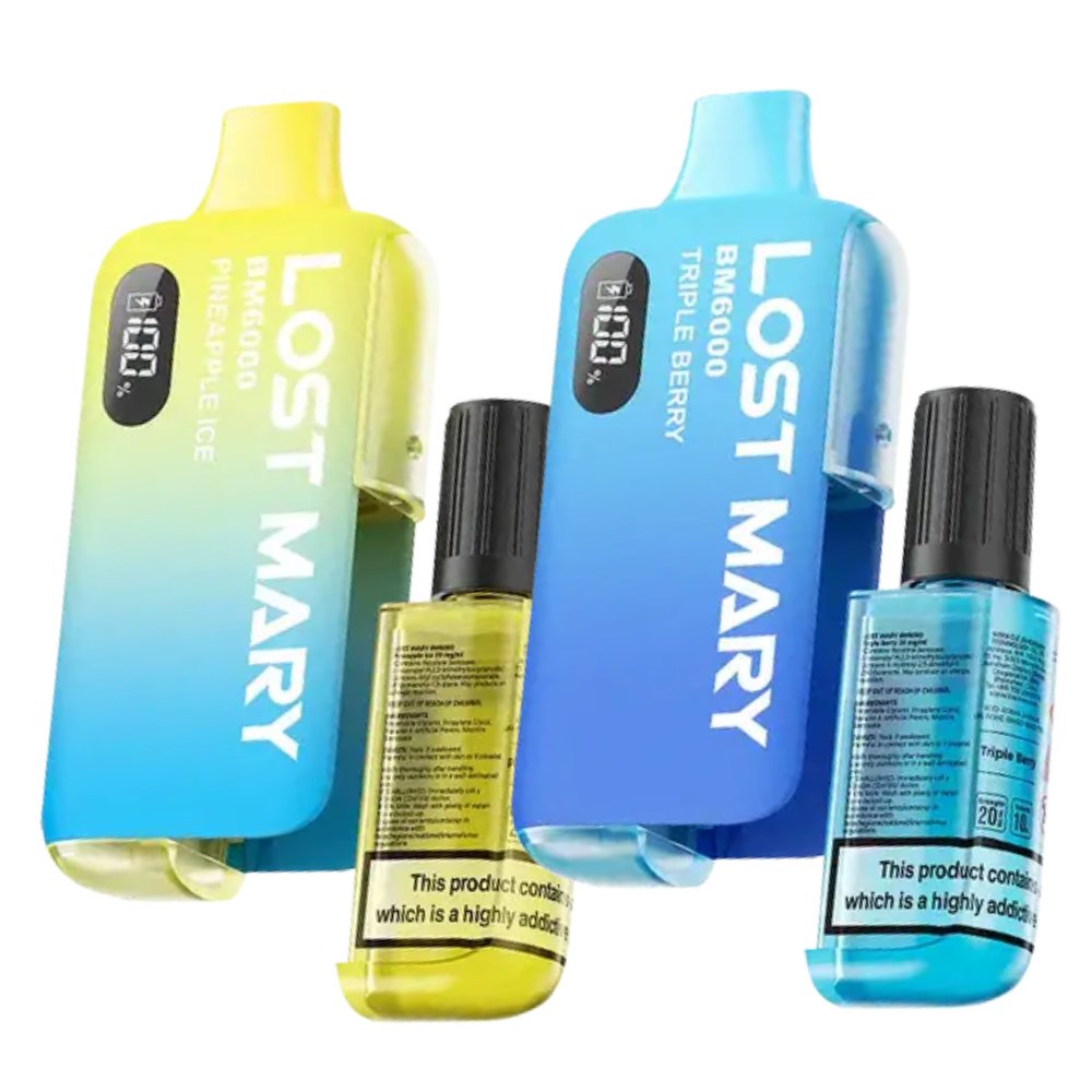 Lost Mary BM6000 Prefilled Pod Vape Kit (Box of 5) Lost Mary BM6000 Prefilled Pod Vape Kit (Box of 5)