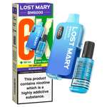 Lost Mary BM6000 Prefilled Disposable Vape Kit (Box of 5) - Wolfvapes.co.uk-Blueberry