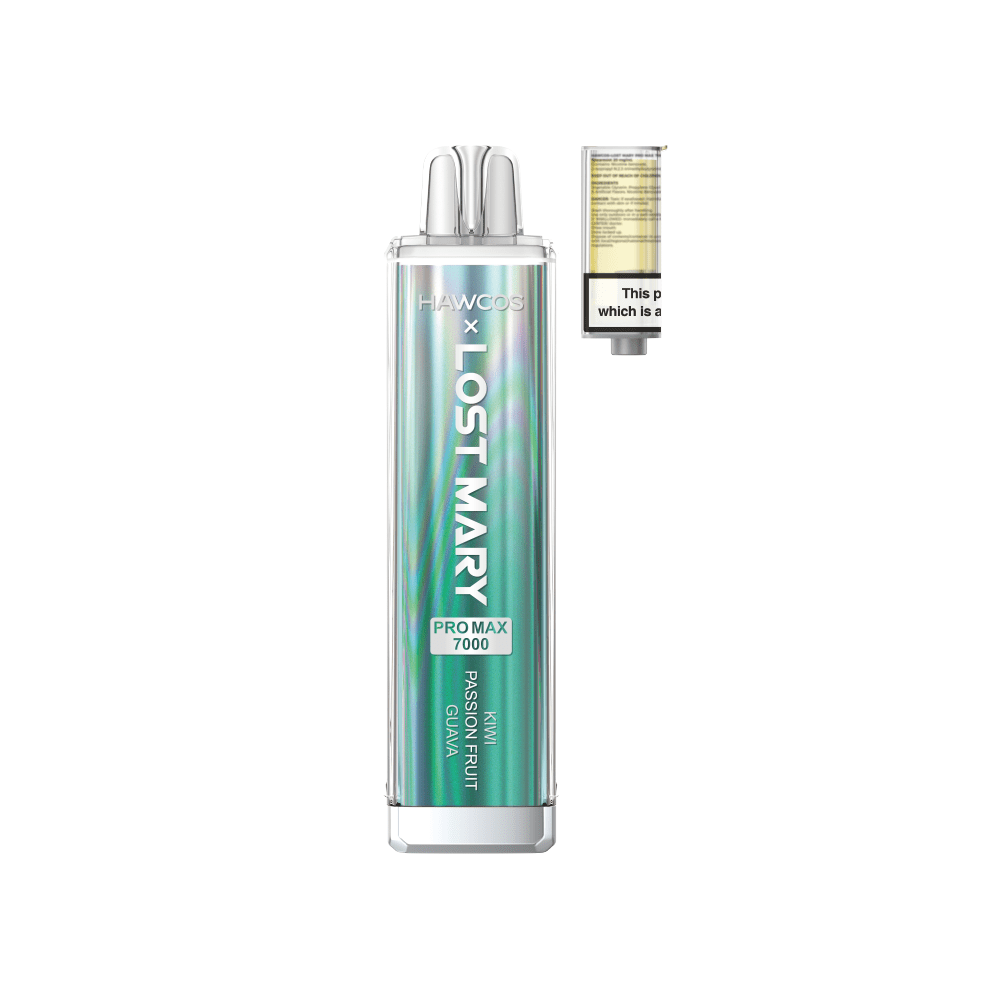 buy Lost Mary x Hawcos Pro Max 7000 Disposable Vape - Box of 10 at Wolfvapes.co.uk