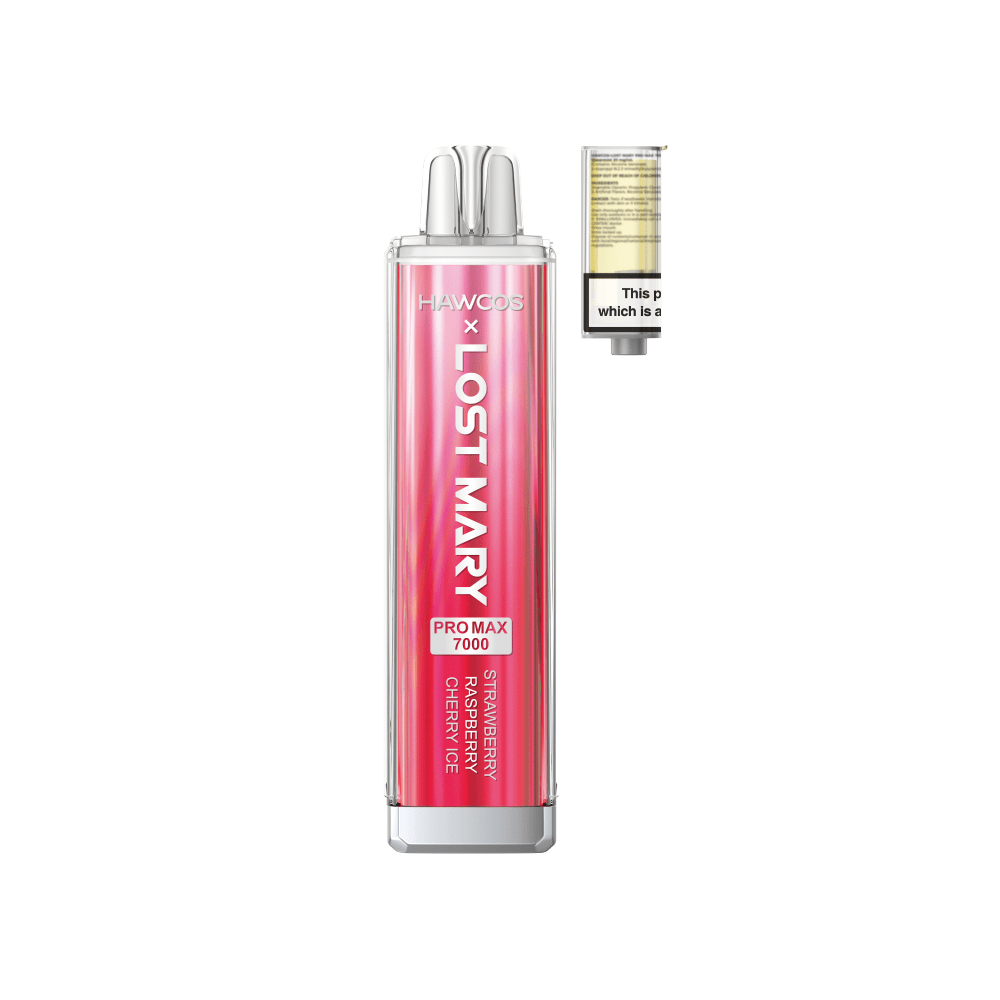 buy Lost Mary x Hawcos Pro Max 7000 Disposable Vape - Box of 10 at Wolfvapes.co.uk