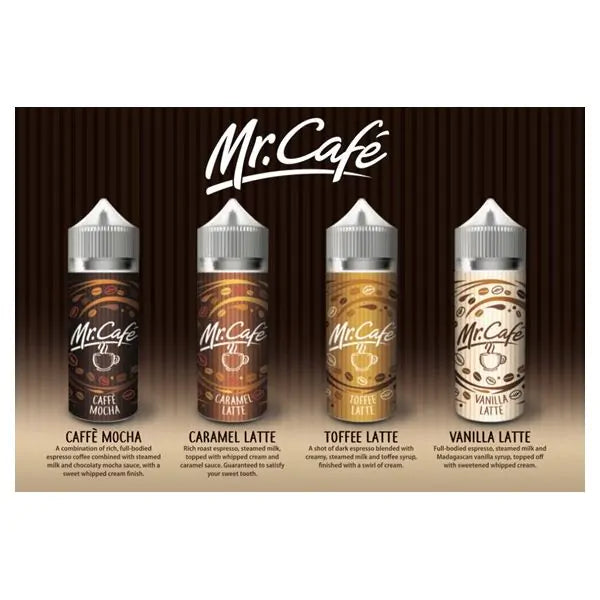 MR Cafe E-Liquid Coffee 100ml- Yd Vape Store MR Cafe E-Liquid Coffee 100ml- Yd Vape Store