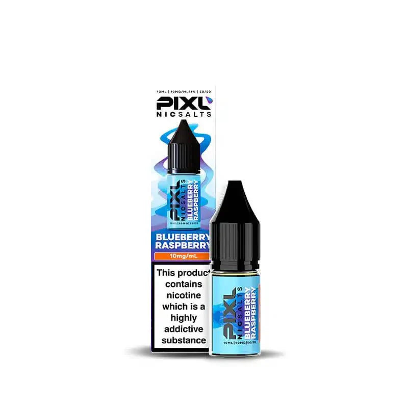 PIXL Nic Salt 10ml E - Liquids Box of 10 - Blueberry Raspberry
