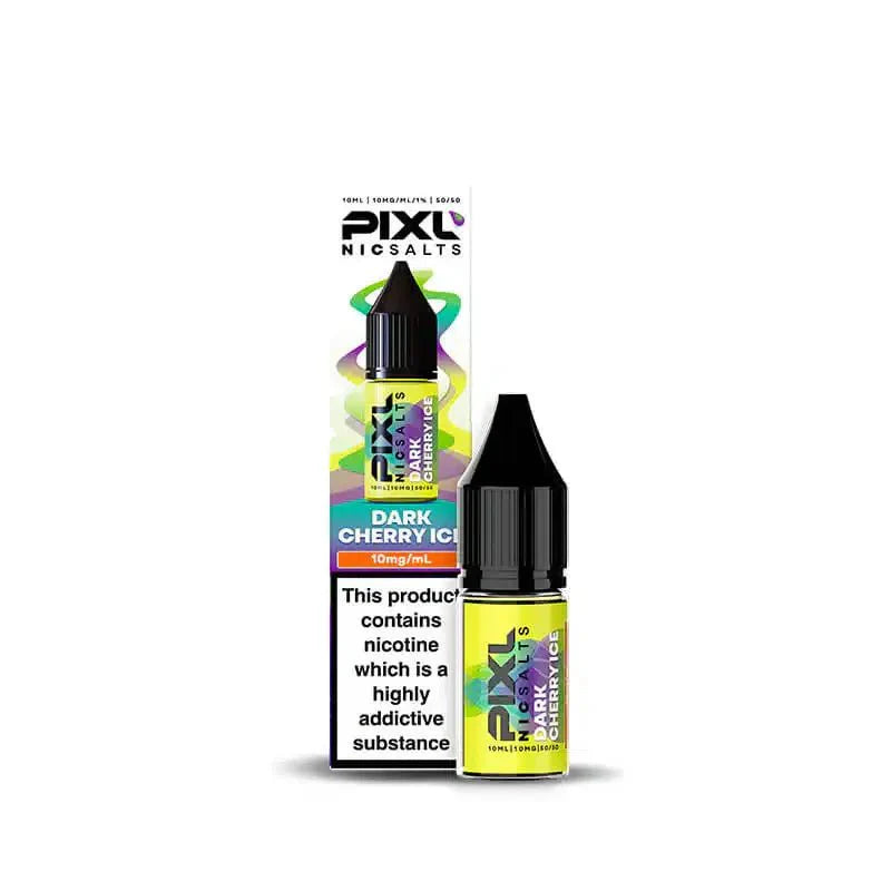 PIXL Nic Salt 10ml E - Liquids Box of 10 - Dark Cherry Ice
