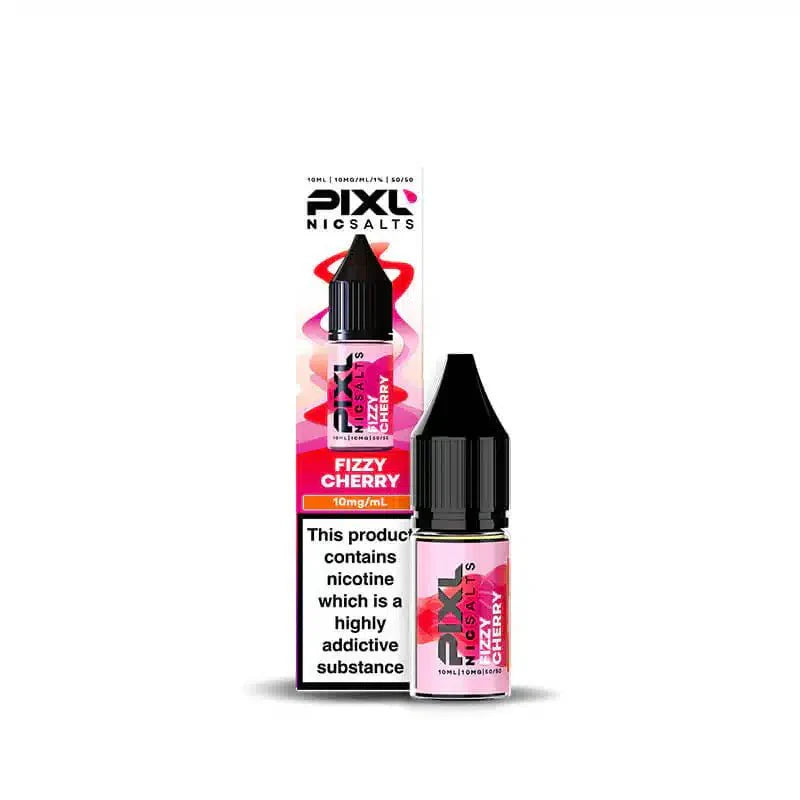 PIXL Nic Salt 10ml E - Liquids Box of 10 - Fizzy Cherry