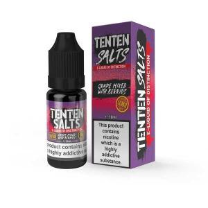 TenTen Salts - 10ml - Nic Salt - E-Liquid (Pack of 10) - YD VAPE STORE